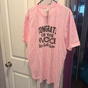 Pink Graphic T-Shirt